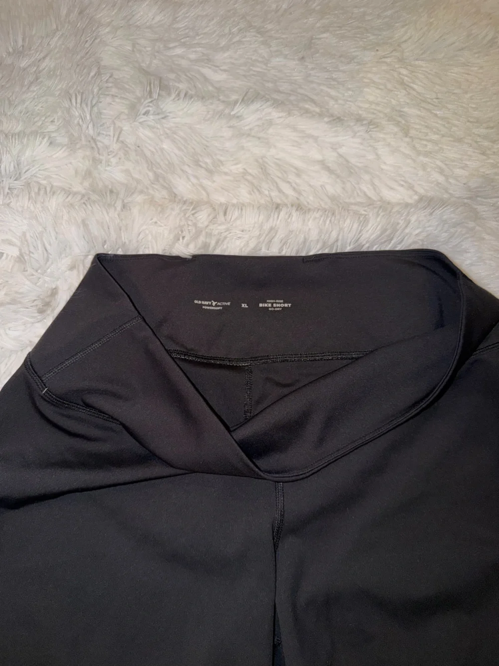 Old Navy Black Women's Athletic Biker Shorts size XL